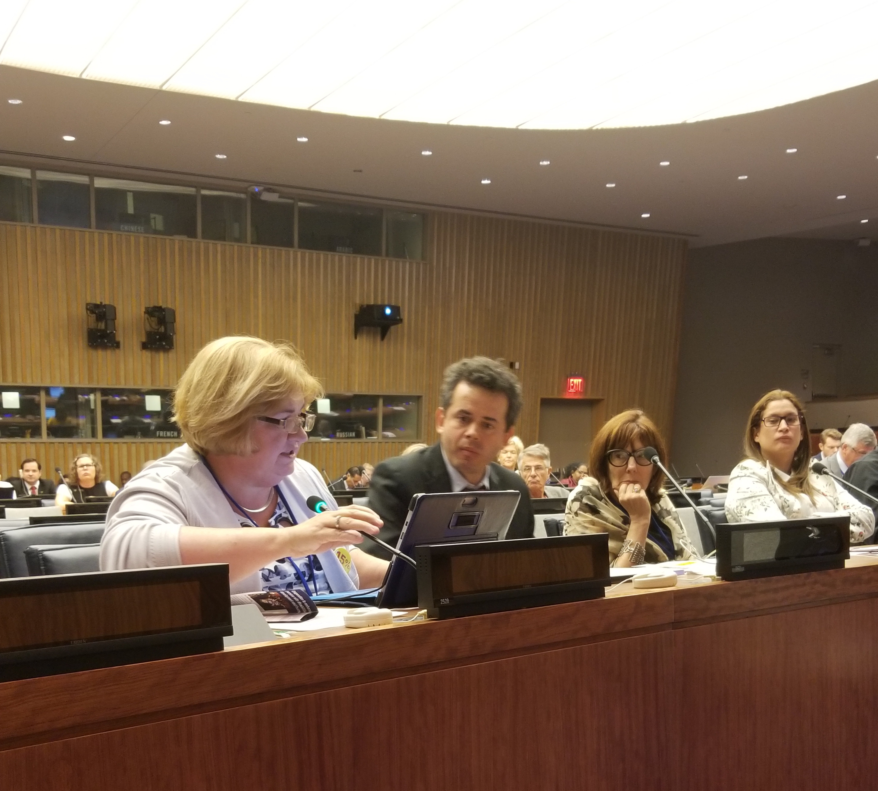 USICD Holds Consultative Status at the United Nations