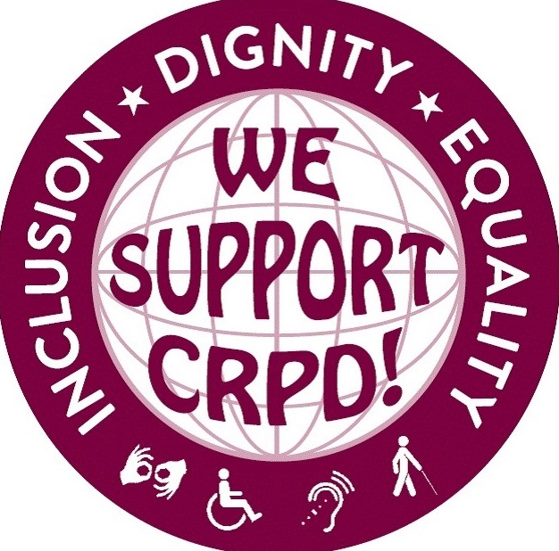 We support CRPD image