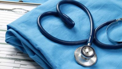 A stethoscope