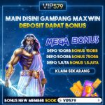 VIP579 : Situs Slot Online Freebet 20rb Tanpa Deposit 2022